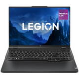 Laptop Lenovo Gaming 16'' Legion Pro 5 16ARX8, WQXGA IPS 240Hz G-Sync, Procesor AMD Ryzen 7 7745HX (32M Cache, up to 5.1 GHz), 16GB DDR5, 512GB SSD, GeForce RTX 4060 8GB, No OS, Onyx Grey