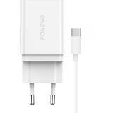 Incarcator GSM Foneng Fast Charge 1x USB K300 + USB to USB-C cable