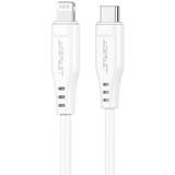 Cablu de Date Acefast USB MFI C3-01, USB-C to Lightning, 30W, 1.2m (Alb)