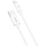 Cablu de Date Foneng USB to Lightning X67, 5A, 1m (Alb)
