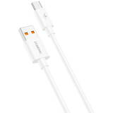 Cablu de Date Foneng X67 USB to USB-C , 5A, 1m (Alb)