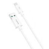 Cablu de Date Foneng X67 USB to Micro USB , 5A, 1m (Alb)
