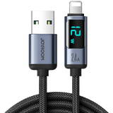 Cablu de Date Joyroom Prism USB-A Lightning 1.2m S-AL012A16 Negru