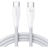 Cablu de Date Joyroom USB-C 100W 1.2m S-CC100A11 (Alb)
