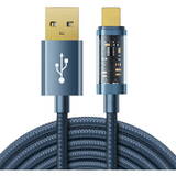 Cablu de Date Joyroom to USB-A / Lightning / 2.4A / 1.2m S-UL012A12 Albastru