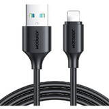 to USB-A / Lightning / 2.4A / 0.25m S-UL012A9 Negru
