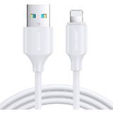 Cablu de Date Joyroom to USB-A / Lightning / 2.4A / 0.25m S-UL012A9 (Alb)