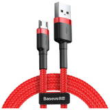 Cablu de Date Baseus  Cafule Micro USB 2,4A 1m (Rosu)
