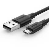 Cablu de Date UGREEN Micro USB  QC 3.0 2.4A 1.5m - Negru