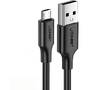 Cablu de Date UGREEN Micro USB  QC 3.0 2.4A 0.25m - Alb
