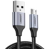 Cablu de Date UGREEN Micro USB  QC 3.0 2.4A 2m - Negru