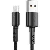 USB to Micro USB X02, 3A, 1.2m Negru