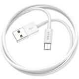 Cablu de Date Vipfan USB to Micro USB X03, 3A, 1m (Alb)