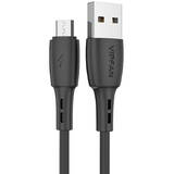 Cablu de Date Vipfan USB to Micro USB Racing X05, 3A, 1m Negru