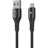 Cablu de Date Vipfan USB to Micro USB Colorful X13, 3A, 1.2m Negru