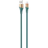 Cablu de Date LDNIO LS632 USB - Micro USB 2m, 30W (Verde)