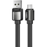 Cablu de Date Remax USB Micro Platinum Pro, 1m Negru