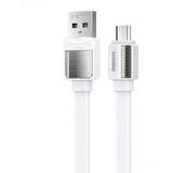 Cablu de Date Remax USB Micro Platinum Pro, 1m (Alb)