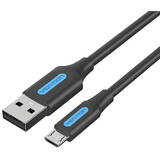 Cablu de Date Vention Charging USB 2.0 to Micro USB COLBF 1m Negru