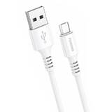 Cablu de Date Foneng USB to Micro USB, X85 3A Quick Charge, 1m (Alb)