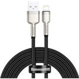 Cablu de Date Baseus USB  pro Lightning Cafule, 2,4A, 2m (Negru)
