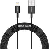 Cablu de Date Baseus USB cu iP 2,4A 1m (Negru)