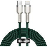 Cablu de Date Baseus USB-C for Lightning 2m (Verde)
