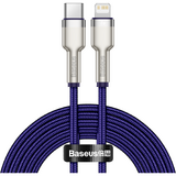 Cablu de Date Baseus Cafule Series USB-C for Lightning, 20W, 2m Violet
