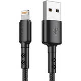 USB to Lightning X02, 3A, 1.8m Negru