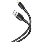 USB to Lightning NB212, 2.1A 1m Negru