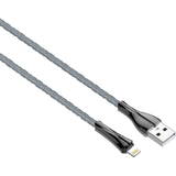 Cablu de Date LDNIO LS462 LED, 2m Lightning