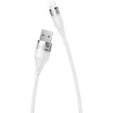 Cablu de Date Dudao USB for Lightning L10Pro, 5A, 1.23m (Alb)