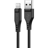 Cablu de Date Acefast USB to Lightining C3-02 1.2m Negru