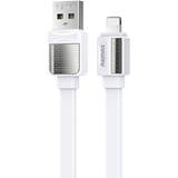 Cablu de Date Remax USB Lightning Platinum Pro, 1m (Alb)