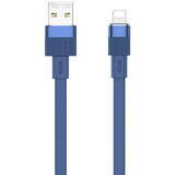Cablu de Date Remax USB-lightning Flushing, RC-C001, 1m, Albastru
