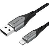 Cablu de Date Vention USB 2.0 to Lightning, LABHF, 1m (Gri)