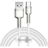 USB for USB-C Cafule, 66W, 2m (Alb)
