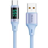 Cablu de Date Mctoto USB to USB-C , CA-1922, 6A, 1.2m Albastru