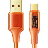 USB to USB-C , CA-2091, 6A, 1.2m (Portocaliu)