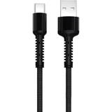 Cablu de Date LDNIO USB LS64 type-C, 2.4A, lungime: 2m
