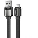 Cablu de Date Remax USB-C Platinum Pro, 1m, 2.4A Negru