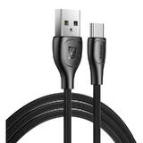 Cablu de Date Remax USB-C Lesu Pro, 1m, 2.1A Negru