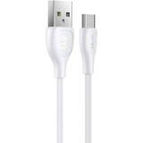 Cablu de Date Remax USB-C Lesu Pro, 1m, 2.1A (Alb)