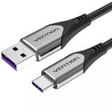 Cablu de Date Vention USB-C to USB 2.0 COFHD, FC 0.5m (Gri)