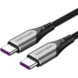 Cablu de Date Vention USB-C to USB-C Charging , TAEHF, PD 5A, 1m Negru