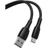 Cablu de Date Vipfan USB to USB-C Racing X05, 3A, 2m Negru