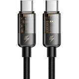 Cablu de Date Mctoto USB-C to USB-C CA-2840, PD 100W, 1.2m Negru