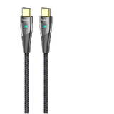 Cablu de Date Budi USB-C to USB 217TT, 65W, 1.5m Negru