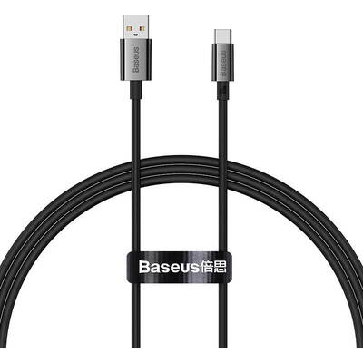 Cablu de Date Baseus USB to USB-C Superior100W 1m Negru