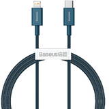 Cablu de Date Baseus  USB-C k iP, 20W, PD, 1m (Albastru)